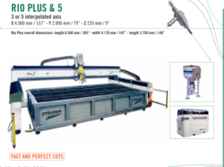 Prussiani Stone Cutting 3 Axis Waterjet Machine